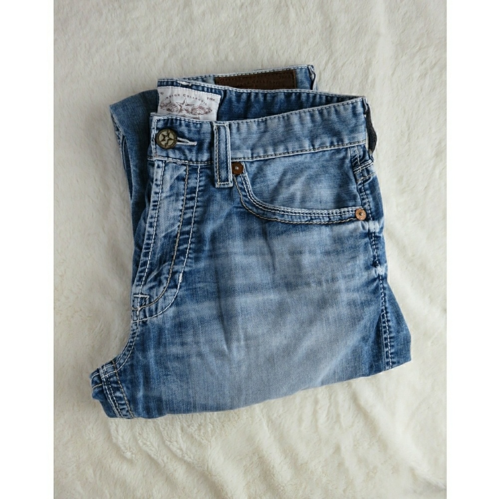 Big Star Jeans Voyager Vintage Distressed Denim 34